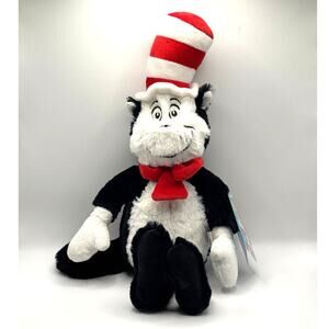 NWT Dr. Seuss Cat in the Hat Plush by Aurora